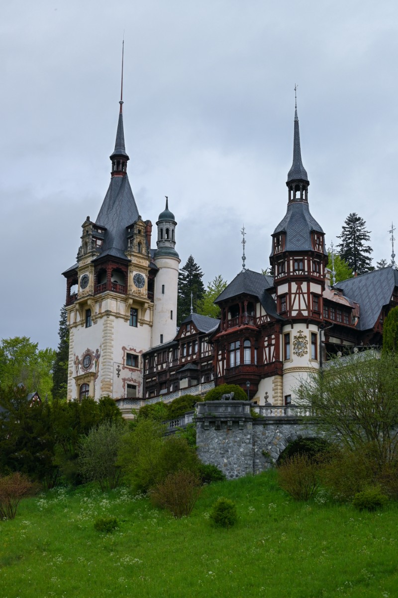 Peleศ Castle in Sinaia, Romania.