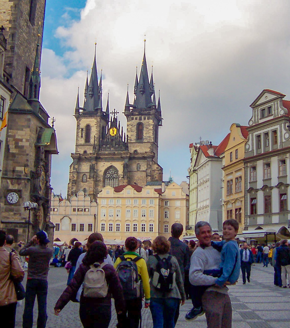 My Dad and I in Prague, 2004