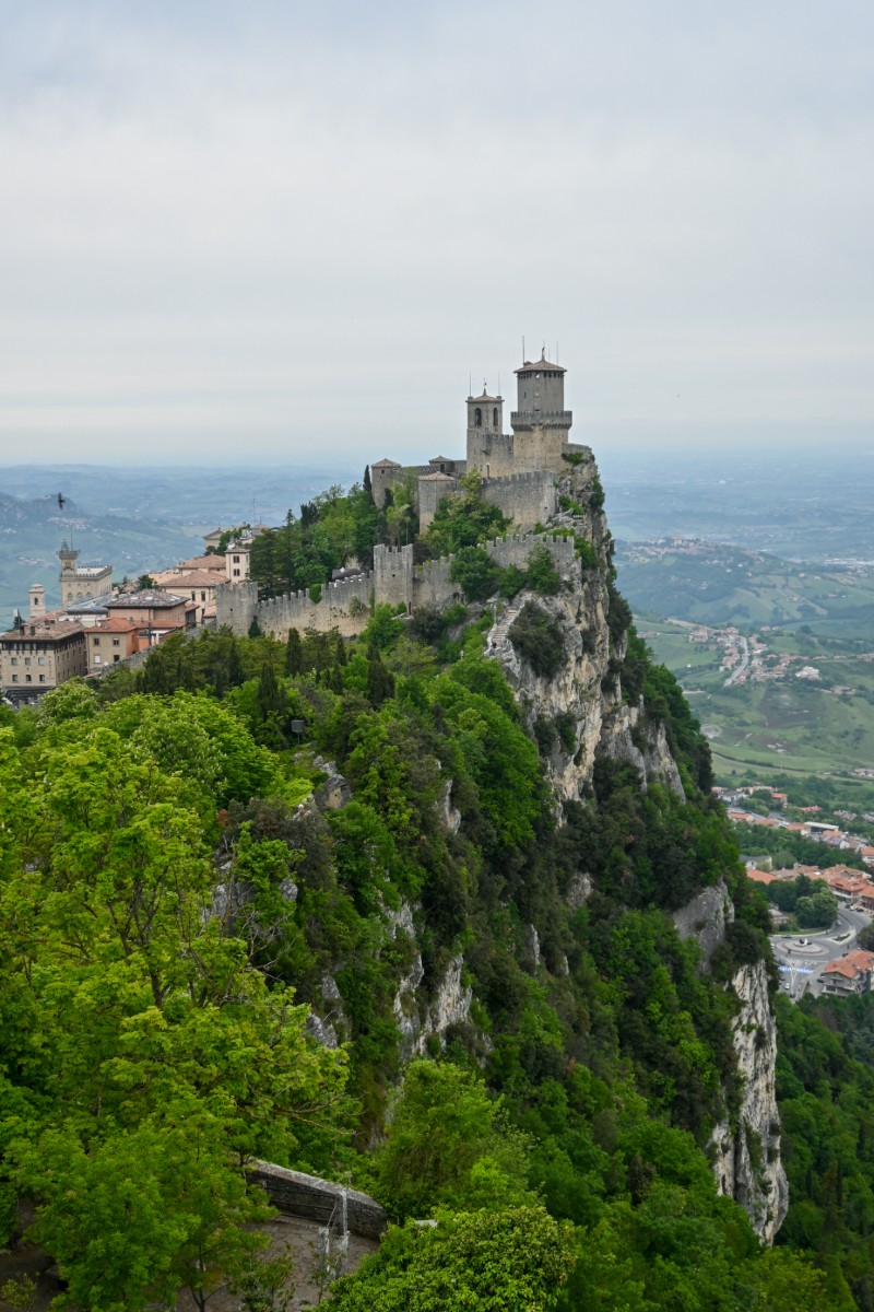 San Marino castle.